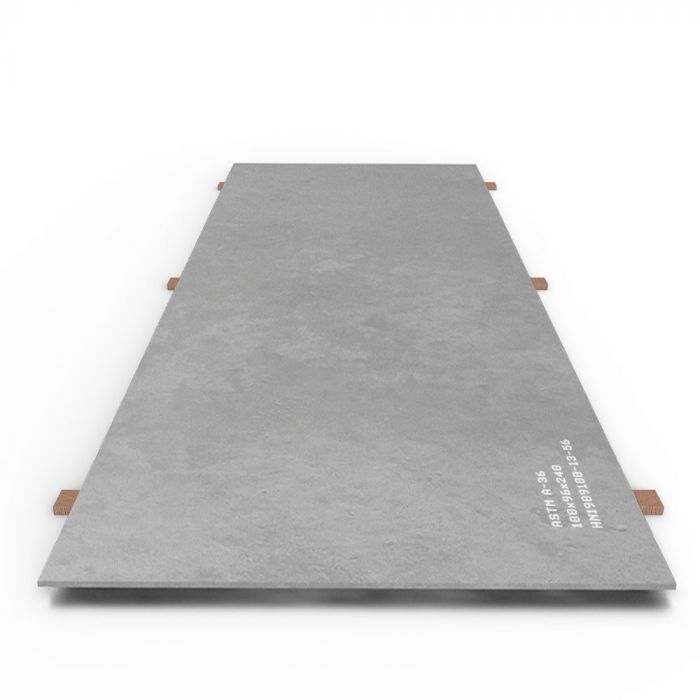 Plate Steel Sheet Low-Carbon Ground Finish 1" Thick A36 12" x 12"